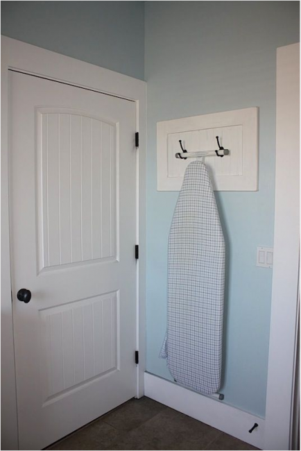 hang up your ironing board