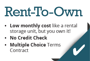 Rent to own at Classic Buildings.